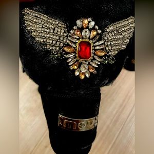 MOU - Eskimo Crystal Embellished Boot - Limited Edition